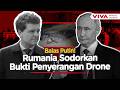 Putin Ragu Drone Rusia Serang NATO, Presiden Rumania Sodorkan Bukti!