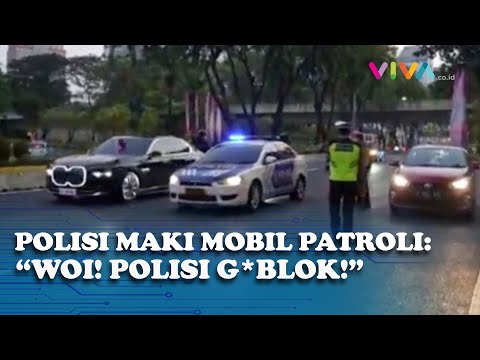 NGAMUK! Polisi Maki Polisi Saat Terobos Iring-iringan Tamu KTT ASEAN