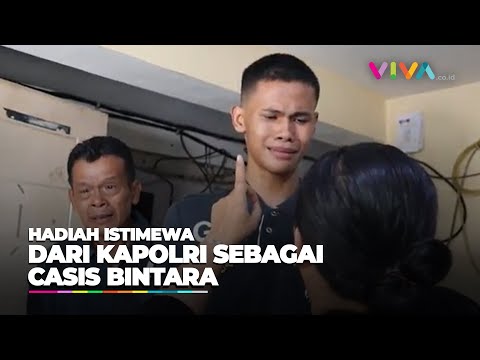 Tangis Haru Casis Bintara Polri Korban Begal yang Dapat Kado Spesial dari Kapolri