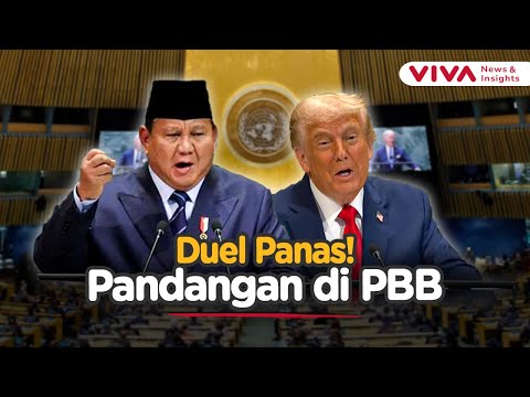 Prabowo vs Trump! Pandangan Bertolak Belakang soal PBB
