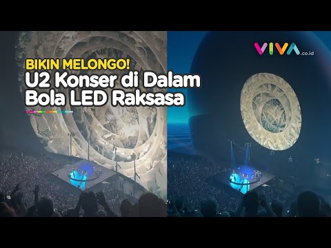 MEGAH! Konser U2 Disuguhi Layar Terbesar di Dunia!