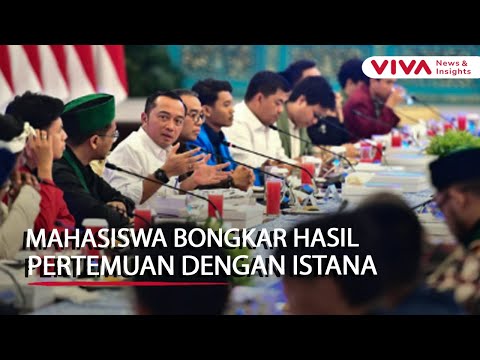 [FULL] Mahasiswa Buka-bukaan Soal Dialog dengan Pemerintah tentang Tuntutan 17+8