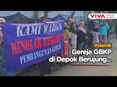 Kantongi IMB, Gereja Masih Ditolak Warga Muslim di Depok! Pemkot Turun Gunung