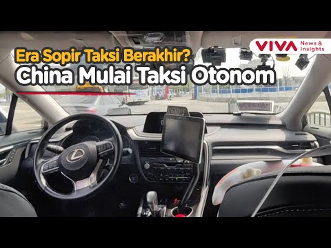 Bikin Heboh! Taksi Tanpa Sopir Sudah Nyata di China