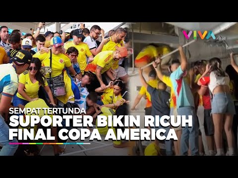 Kericuhan Final Copa America, Suporter Kolombia  Masuk Stadion Lewat Jalur Ventilasi