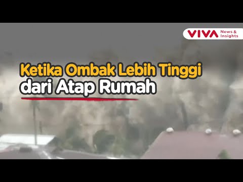 Detik-detik Mengerikan! Super Topan Bawa Ombak Setinggi Rumah, Jutaan Warga Mengungsi