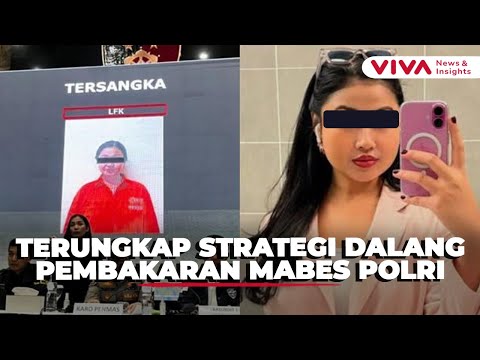 Menghasut Bakar Mabes Polri saat Demo, Wanita Ini Jadi Tersangka