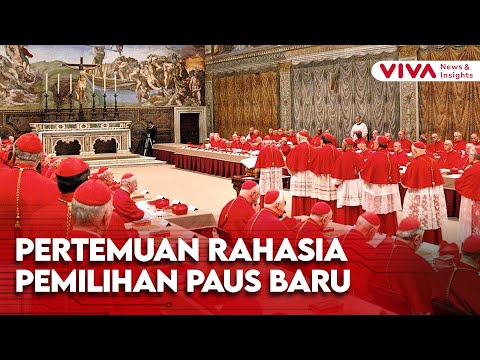 Ratusan Orang Dikunci di Vatikan dalam Ritual Pemilihan Paus Baru