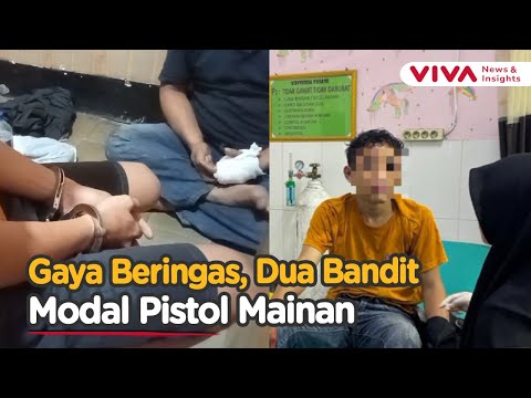 Todong Warga Pakai Pistol Mainan, Nyawa Jadi Taruhan