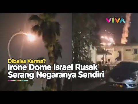 Senjata Makan Tuan! Rudal Israel Putar Balik Hujam Tel Aviv