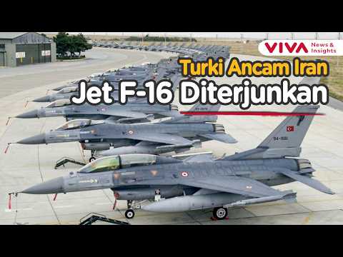 Panas! Turki Kerahkan Jet F-16 ke Siprus Utara di Tengah Perang Iran vs AS-Israel