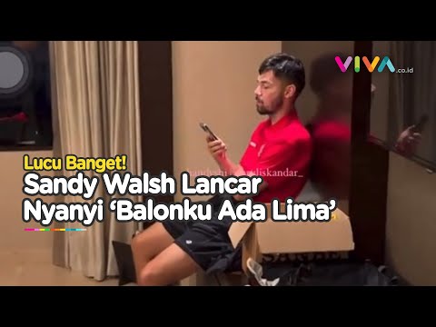 LANCAR BANGET! Sandy Walsh Nyanyi 'Balonku Ada Lima' Supaya..