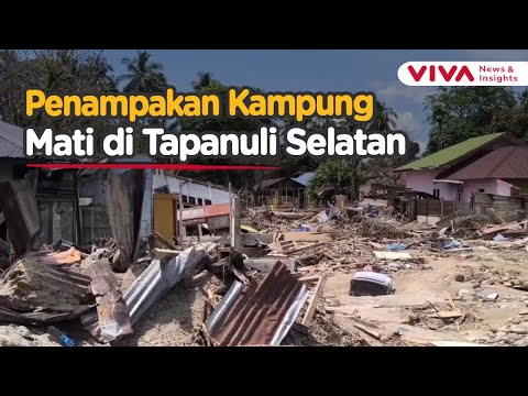 Banjir Bandang Ubah Permukiman Jadi Kampung Mati di Tapanuli Selatan