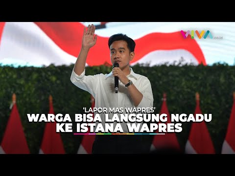 'Lapor Mas Wapres' Resmi Dibuka, Rakyat Bisa Ngadu Sepuasnya