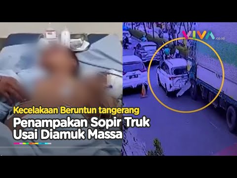 Pengakuan Sopir Tronton Tabrak Puluhan Kendaraan di Cipondoh