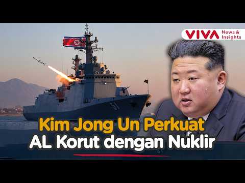 Gokil! Kim Jong Perkuat AL Korut Dengan Nuklir dan Siapkan Kapal Perang 10 Ribu Ton