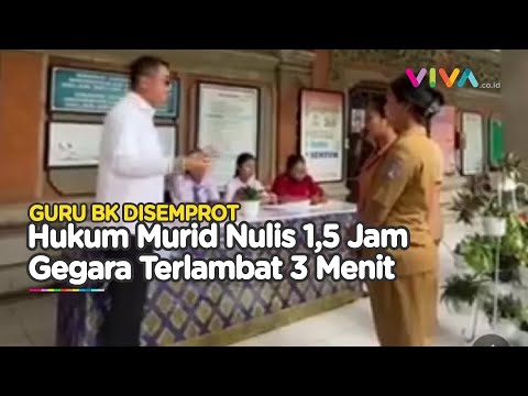 Terlambat 3 Menit, Siswa Dihukum 1,5 Jam hingga Tertinggal Pelajaran