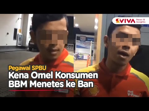 Petugas SPBU Dilabrak, BBM Netes ke Ban Mobil, Netizen: Bapak-bapak Pertamina
