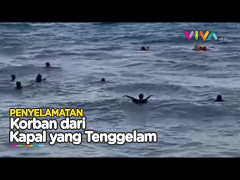 Kelebihan Muatan dan Ombak Besar, Kapal Motor Binaria Tenggelam di Luwuk