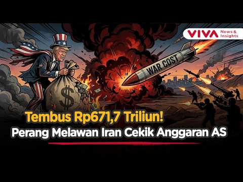AS Boncos, Perang Melawan Iran Habiskan Anggaran Rp671 Triliun| Viva News Daily