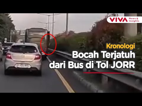Bocah Jatuh dari Bus Mabes AD di Tol JORR, Begini Kata TNI AD