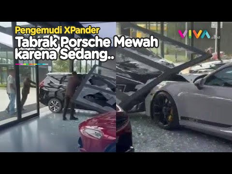 Pengakuan Pengemudi XPander yang Tabrak Porsche Rp9 M