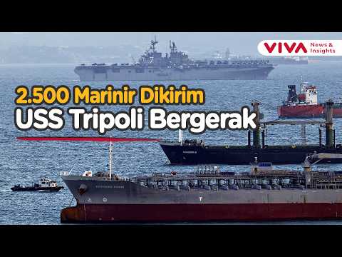 Ketegangan Memuncak, AS Kirim Kapal Perang dan Ribuan Marinir