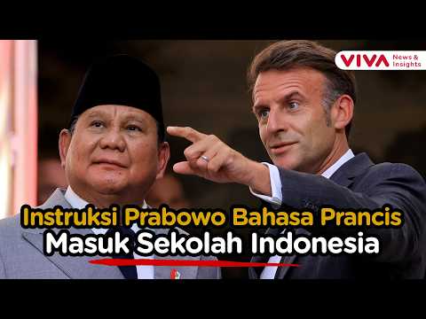Indonesia-Prancis Makin Solid, Prabowo Instruksikan Bahasa Prancis Masuk Kurikulum