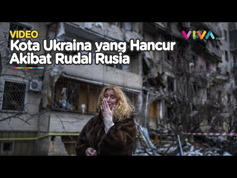 Rudal Mematikan Rusia Hancurkan Pusat Kota Chernihiv Ukraina, 17 Orang Tewas