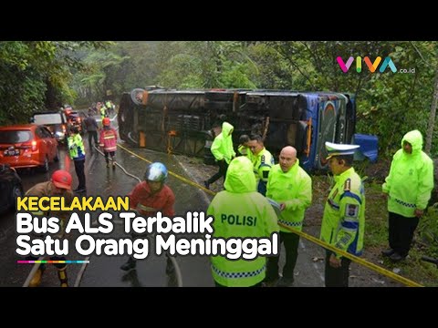 Bus ALS Menuju Jakarta Kecelakaan, Satu Orang Meninggal dan Puluhan Terluka