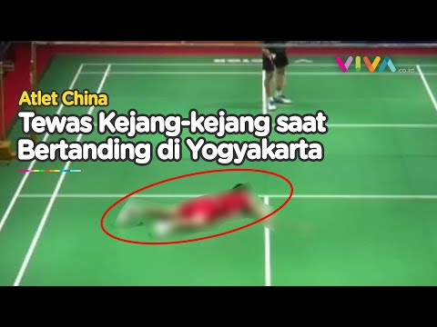 Detik-detik Pebulutangkis China Hembuskan Nafas Terakhir di Pertandingan