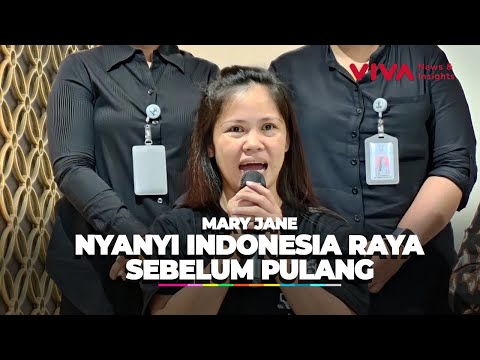 Pulang Kampung ke Filipina, Terpidana Mati Mary Jane Nyanyi Lagu Indonesia Raya