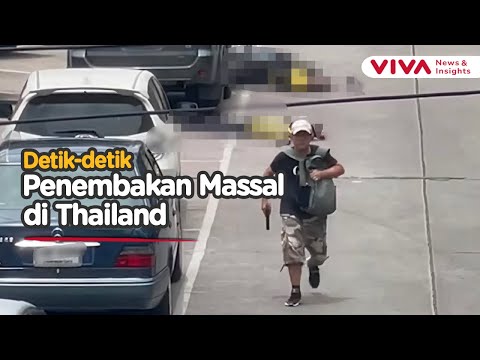 Penembakan Brutal di Pasar Thailand: 5 Tewas, Pelaku Bunuh Diri di Tempat