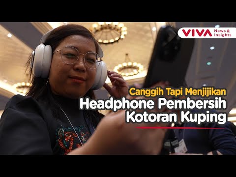 Canggih! Headphone Ini Bisa Bersihkan Kotoran Kuping