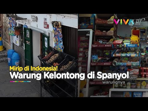 Warung di Spanyol Mirip di Indonesia, Netizen: Ini Warung Madura