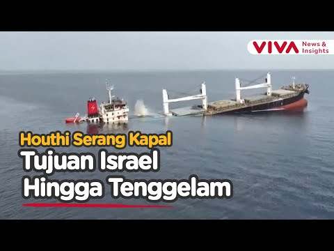 Kapal Kargo Liberia Menuju Israel Tenggelam Oleh Houthi
