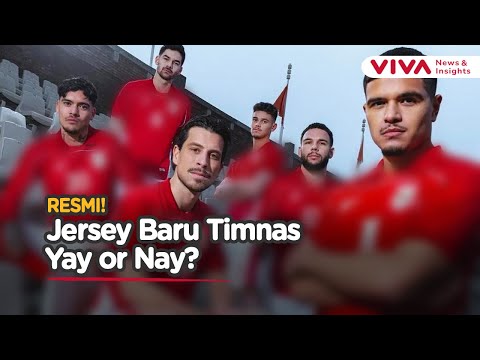 Penampakan Jersey Terbaru Timnas Indonesia
