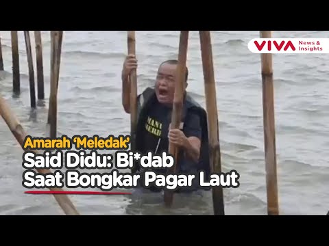 Amarah Said Didu 'Meledak' Saat Bongkar Pagar Laut