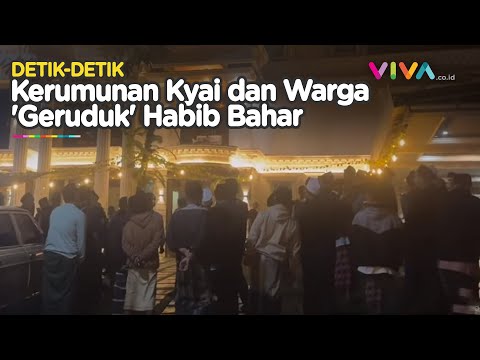 RAMAI! Rumah Habib Bahar 'Digeruduk' Kyai Pribumi hingga Warga Setempat