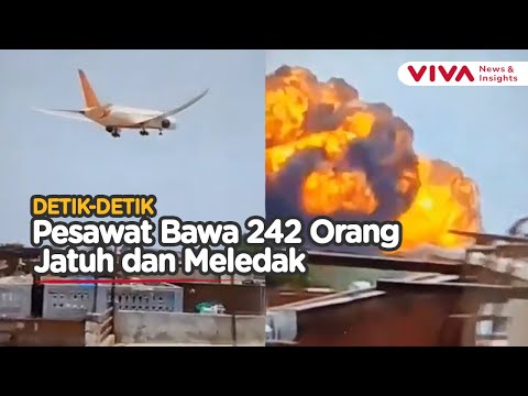 [BREAKING NEWS] Pesawat Jatuh Usai Terbang dari London