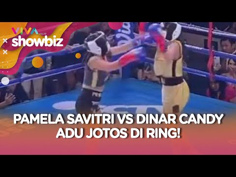 PANAS! Pamela Savitri vs Dinar Candy di Ring, Nikita Mirzani Diseret-seret