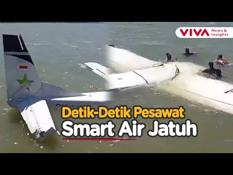 Ini Penyebab Pesawat Smart Air Mengapung di Pantai Nabire