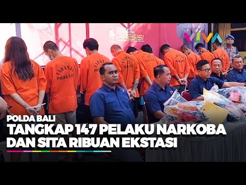Polda Bali Berhasil Tangkap 147 Orang Penyalahgunaan Narkoba