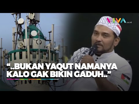 Pentolan 212 Cap Yaqut 'Biang Masalah', Pecah Kerukunan Buntut Aturan Toa Masjid