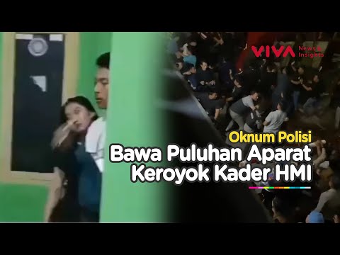 Kesal Ditegur Masuk Asrama Putri,  Puluhan Polisi Keroyok Kader HMI
