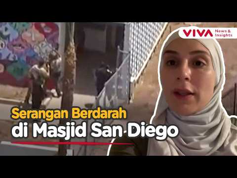Mencekam! Penembakan di Masjid Terbesar di San Diego Tewaskan 3 Orang