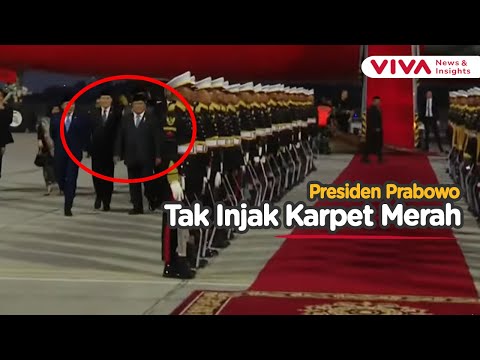 Tingkah Tak Terduga Prabowo Buat Paspampres 'Kebingungan'