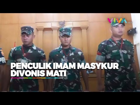 Tiga Oknum TNI Penculik Imam Masykur Divonis Mati