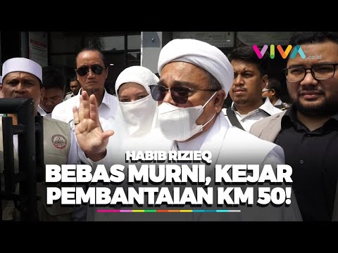 Bebasi! HRS Berapi-api Kejar Pelaku KM 50 Sampai Akhirat: Demi Allah Perang