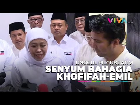 Ini Dia Tanggapan Khofifah Usai Unggul Jauh Hasil Quick Count